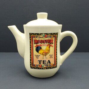 Bay Island Rooster Teapot Coffee Pot Pitcher